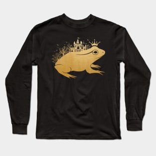 Fairy Tale Frog Prince Gold Long Sleeve T-Shirt